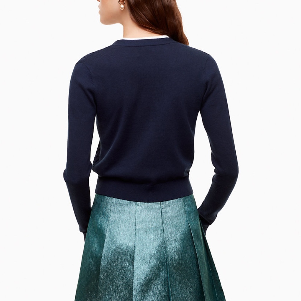 Aritzia Green Glitter Pleated Skirt Size 2 NWT - Picture 7 of 11